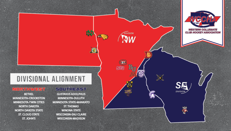 2021-2022 WCCHA Divisional Alignment